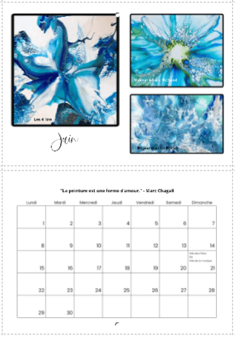 CALENDRIER GROUPE FACEBOOK 2026