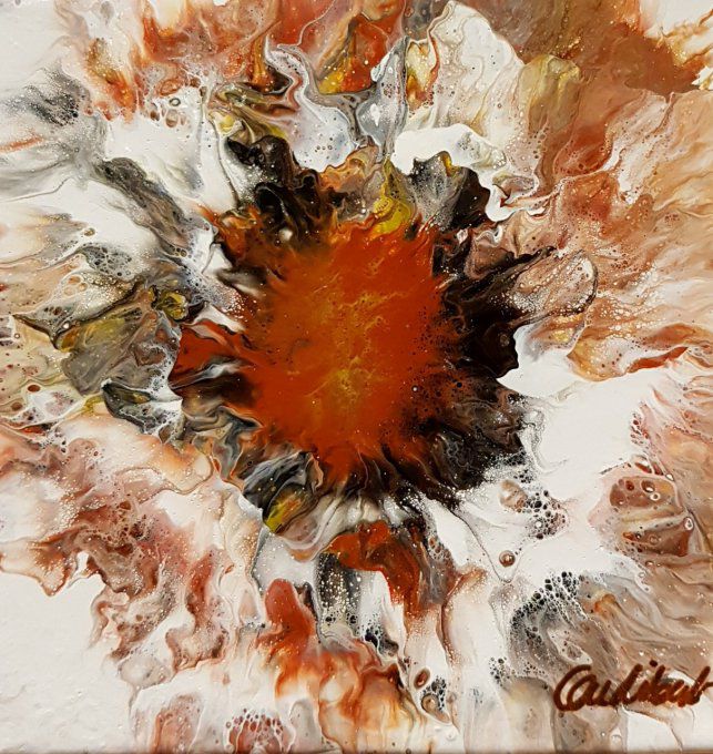 SERIE FLOWER 8  25x25