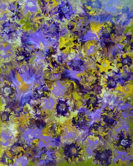 COLLECTION FLORAISON  FLO7 - 80X100 3D