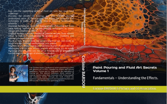 PAINT POURING AND FLUID ART SECRETS - VOLUME 1 AND 2