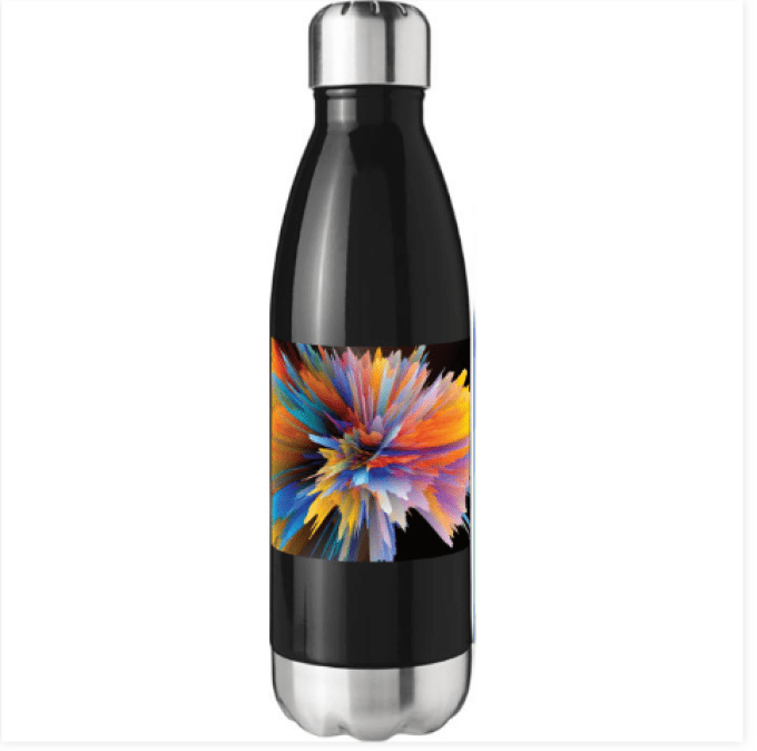 BOUTEILLE ISOTHERME POUR LE SPORT - MODELE NOIR