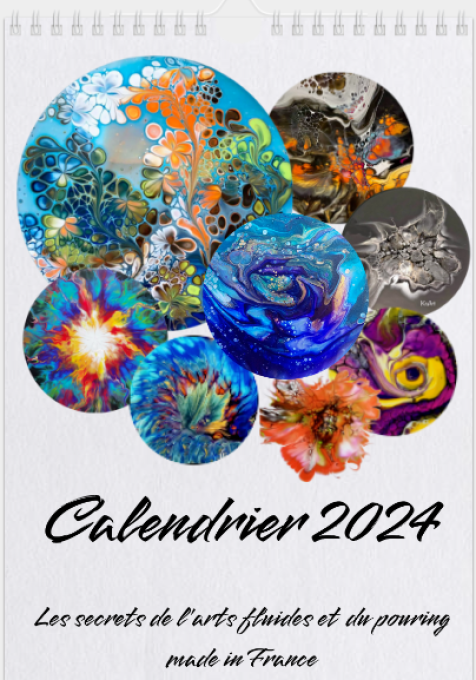 CALENDRIER 2024 - GROUPE DE L'ART FLUIDE
