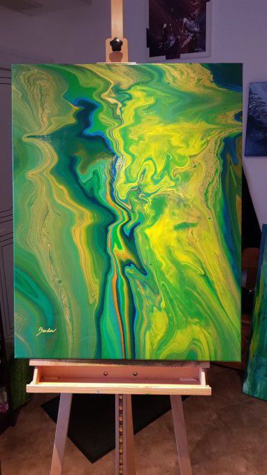 GREEN LAGOON  70x90